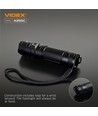 Lampe de poche LED portable - 5000K, luminosité : 4000