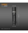 Lampe de poche LED portable - 5000K, luminosité : 4000