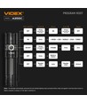 Lampe de poche LED portable - 5000K, luminosité : 4000