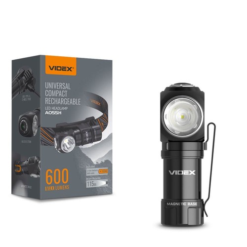 LED lommelykt - bærbar, 5700K, lysstyrke 600lm, forbruk 10W