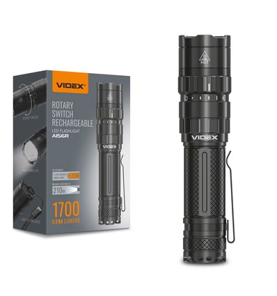 LED lommelykt - bærbar, kald hvit, lysstyrke 1700 lm, forbruk 20W