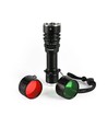 Taktisk LED-lommelygte - kold hvid