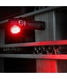 LED lommelygte, genopladelig - Magnetisk, 1000lm, USB-C, Roterbar, Hvid+rød lys