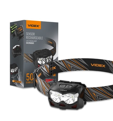 Lampe frontale à LED 2x5W - 5000K, luminosité : 500lm