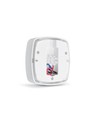 PIR bevægelsessensor og skumringsrelæ, 1200W - 360 grader, IP54, hvid, rækkevidde 8m