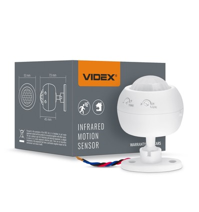 Infrarood bewegingsmelder - 360 graden, 1200W, IP20 binnen, bereik tot 8m