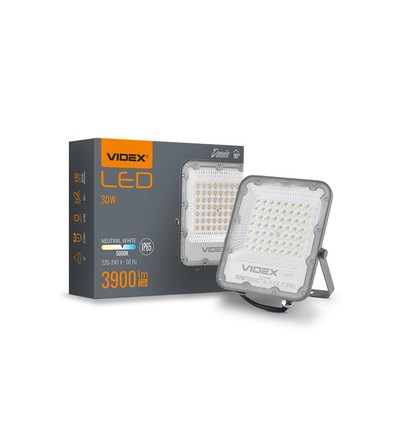 30W LED breedstraler - 130lm/W, 3900lm, IP65, 5000K, buiten, werklamp