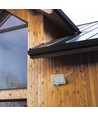 Projecteur LED 50W avec détecteur - 130lm/W, IP65, 5000K, gris, extérieur, lampe de chantier