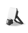 Projecteur LED 20W avec détecteur - IP65, 5000K, noir, extérieur, détecteur de mouvement