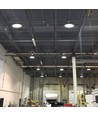 High Bay LED 100W, 180lm/W - IP65, 5000K, 120 degrés, noir, suspension industrielle