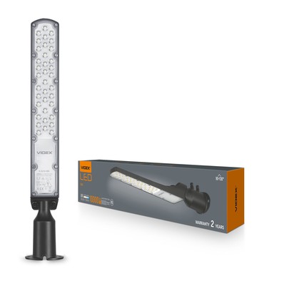 100W LED gatubelysning - Ø60mm, IP65, 5000K