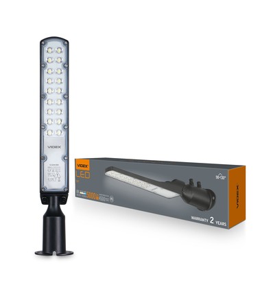 50W LED straatverlichting - 100lm/W, IP65, 5000K, neutraal wit, 2 jaar garantie