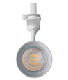 Spot sur rail triphasé GU10 - Blanc, compatible avec rails V-Tac/Global, sans source lumineuse