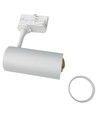 Spot sur rail triphasé GU10 - Blanc, compatible avec rails V-Tac/Global, sans source lumineuse