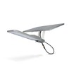 LED Solcelle gadelampe - 2500 lumens, Inkl. fjernbetjening, solcelle, IP65