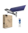 LED solcelle gadelampe - 4300 lumens, inkl. fjernbetjening