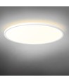 44W LED plafondlamp met backlight, CCT - 109lm/W, IP54, Ø50cm, witte rand, 3 lichtkleuren