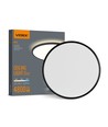 44W LED loftslampe med backlight - Ø50cm, IP54, sort, 3-CCT, 109lm/W, inkl. lyskilde
