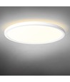22W Ø29,3cm LED plafondlamp met backlight - 2400lm, IP54, CCT instelbaar, witte rand, incl. lichtbron
