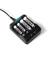 Universal batterilader - Til AA eller AAA batterier