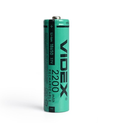 18650 lithium-ion batterij - 2200mAh, zonder thermische bescherming