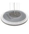 36W Nymphea Flat Duo LED loftslampe - 130lm/W, IP54, Ø40cm, CCT, hvid kant, inkl. lyskilde