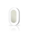 Applique murale ovale 11W - Détecteur PIR, 5000K, IP65, 825lm