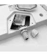 15W Vika LED bulkhead - IP65, 5000K, 190x190mm, hvid, væg/loftlampe
