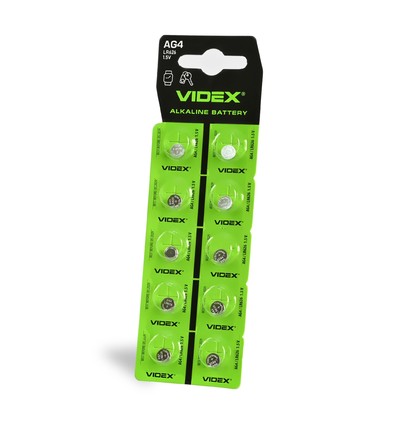 10 stk  AG4/LR626 - Alkaline batteri, 10 stk