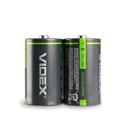 Alkaliskt batteri - LR20/D, 2 st