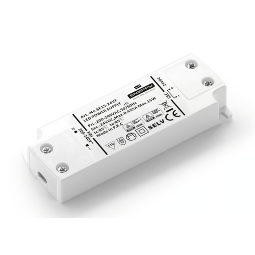 Snappy 15W / 24V DC voeding - 0,625A, IP20 binnen