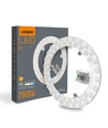 24W LED modul til loftlampe - 2900lm, Ø21,5cm, 4000K, flicker free