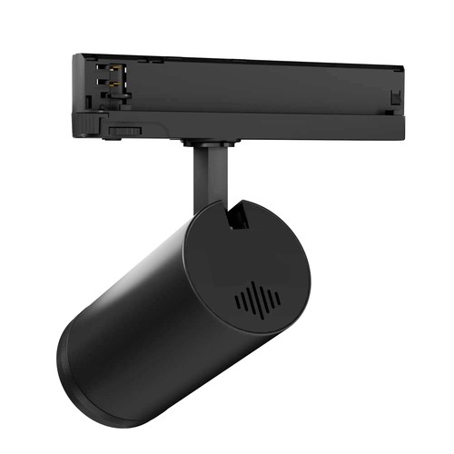30W 3-fasen RA92 Zoom instelbare CCT spanningsrailspot - 100lm/W, Zwart, Instelbare CCT + helderheid + stralingshoek