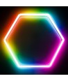 20W Hexagon RGBIC 1 felt komplett sett - Inkl. bluetooth-kontroller og strømforsyning