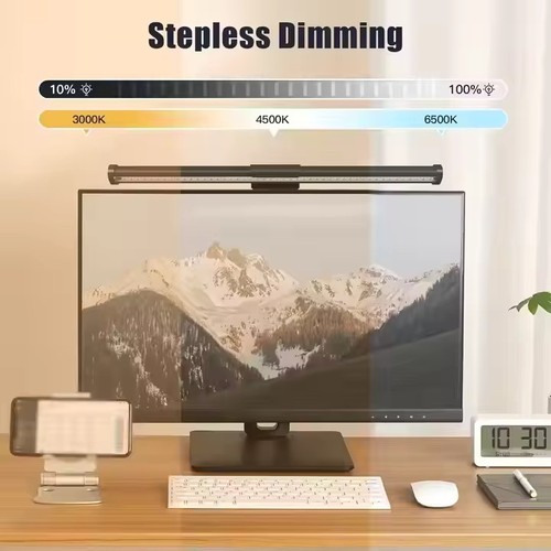 44cm Skjermlys CCT lampe - 18W, USB, touch styring