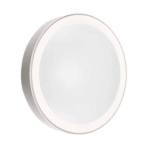 Plafonnier design 30W/60W dimmable - Ø51cm, couleur réglable, blanc, télécommande incluse