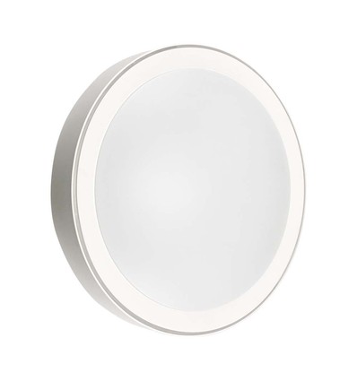 Plafonnier design 30W/60W dimmable - Ø51cm, couleur réglable, blanc, télécommande incluse