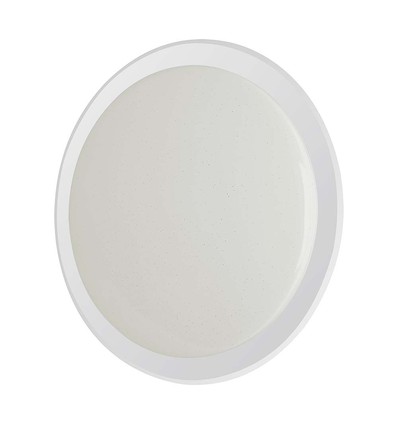 Plafonnier LED Designer 60W avec ciel étoilé - 6000lm, dimmable, CCT, télécommande incl., Ø56,5cm