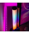 Lot de 2 lampes de bureau gamer - Effet RGB dynamique, 360°, 33 cm
