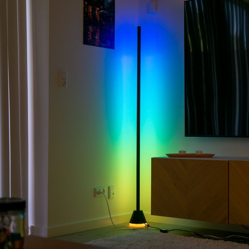 145cm Lampe d'angle RGBIC+CCT - Wifi, contrôle par application, 48W