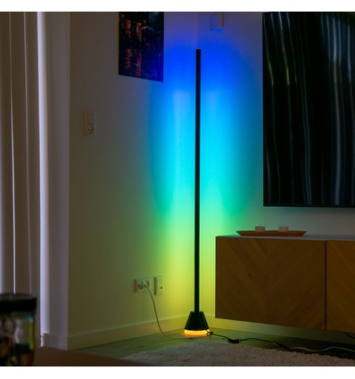 145cm Lampe d'angle RGBIC+CCT - Wifi, contrôle par application, 48W