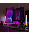 2-pack ambient gamer bordslampor - RGB löpande ljus, 360° effekt, 43 cm