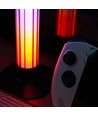 2 stk. ambient gamer bordlamper - RGB løbelys, 360° effekt, 43 cm