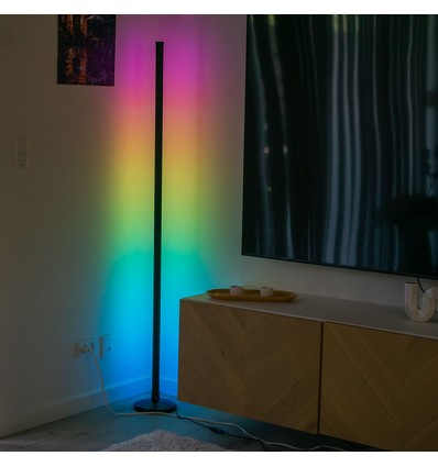 145 cm lampe d'angle RGBIC - Wifi, contrôle via application, 12W