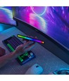 RGBIC music sync desk light - 18cm, indb. batteri, Bluetooth