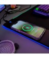 Musemåtte RGB - 80x30cm, trådløs mobil opladning