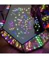 Miroir infini - RGBW, 9W, USB, télécommande