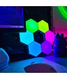 Lot de 6 Appliques Murales Hexagonales RGBIC - Lampe Murale, RGBIC