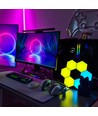 6 stuks RGBIC Hexagon Wandlampen - Wandverlichting, RGBIC