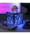 Cube infini 10x10 RGBIC - Effet 3D, télécommande, USB